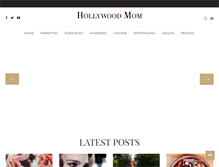 Tablet Screenshot of hollywoodmom.net